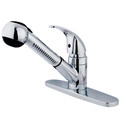 Kingston Brass GKB6701LLSP Water Saving Legacy Pull-out Kitchen Faucet, Chrome GKB6701LLSP